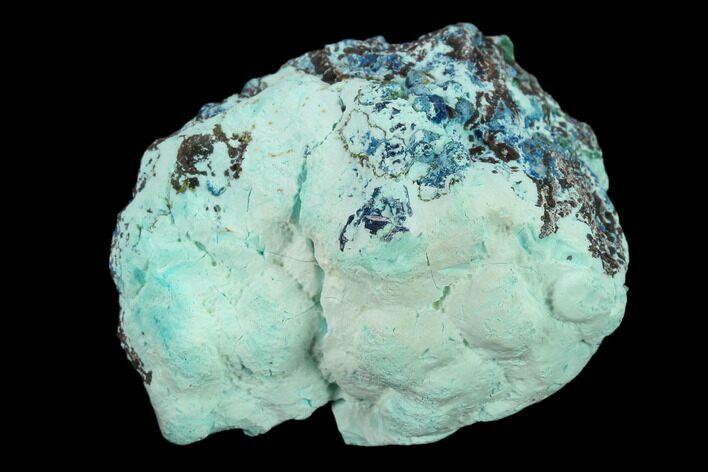 Light-Blue Shattuckite with Chrysocolla - Tantara Mine, Congo #134016